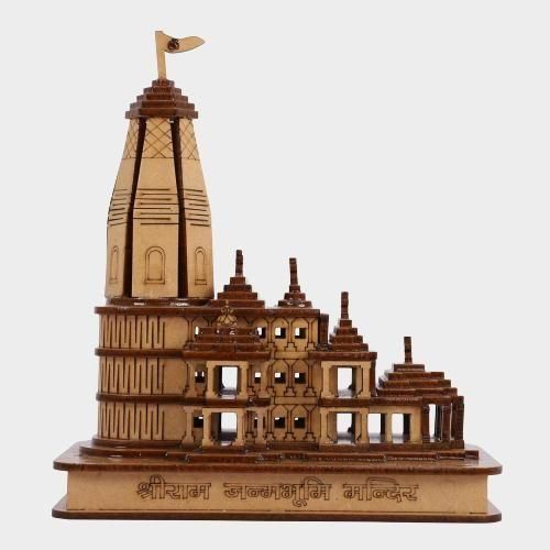 Decorative Show piece Wood Temple for Gift